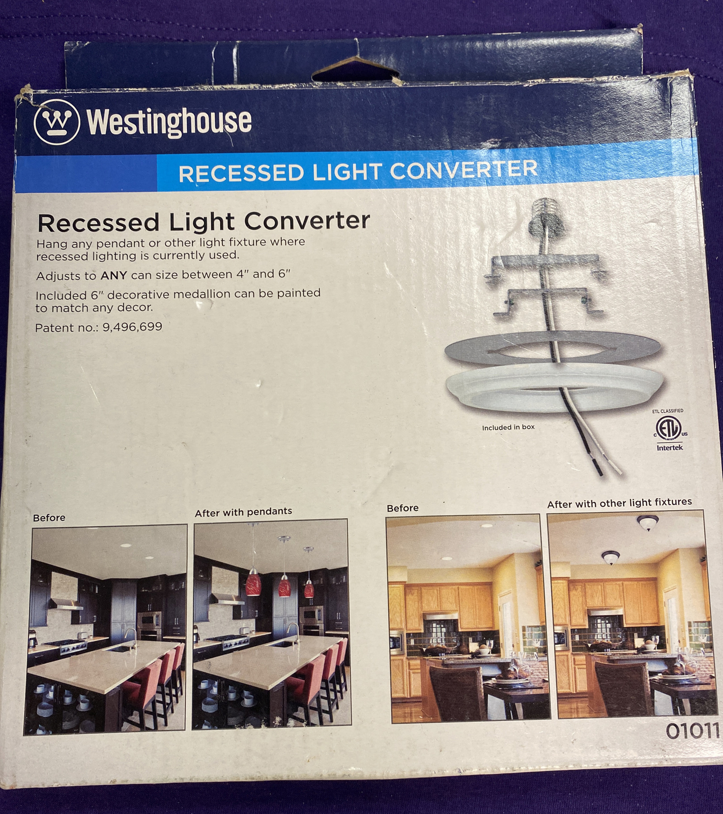 Westinghouse 0101100 Recessed Light Converter New In Box 30721010118 eBay