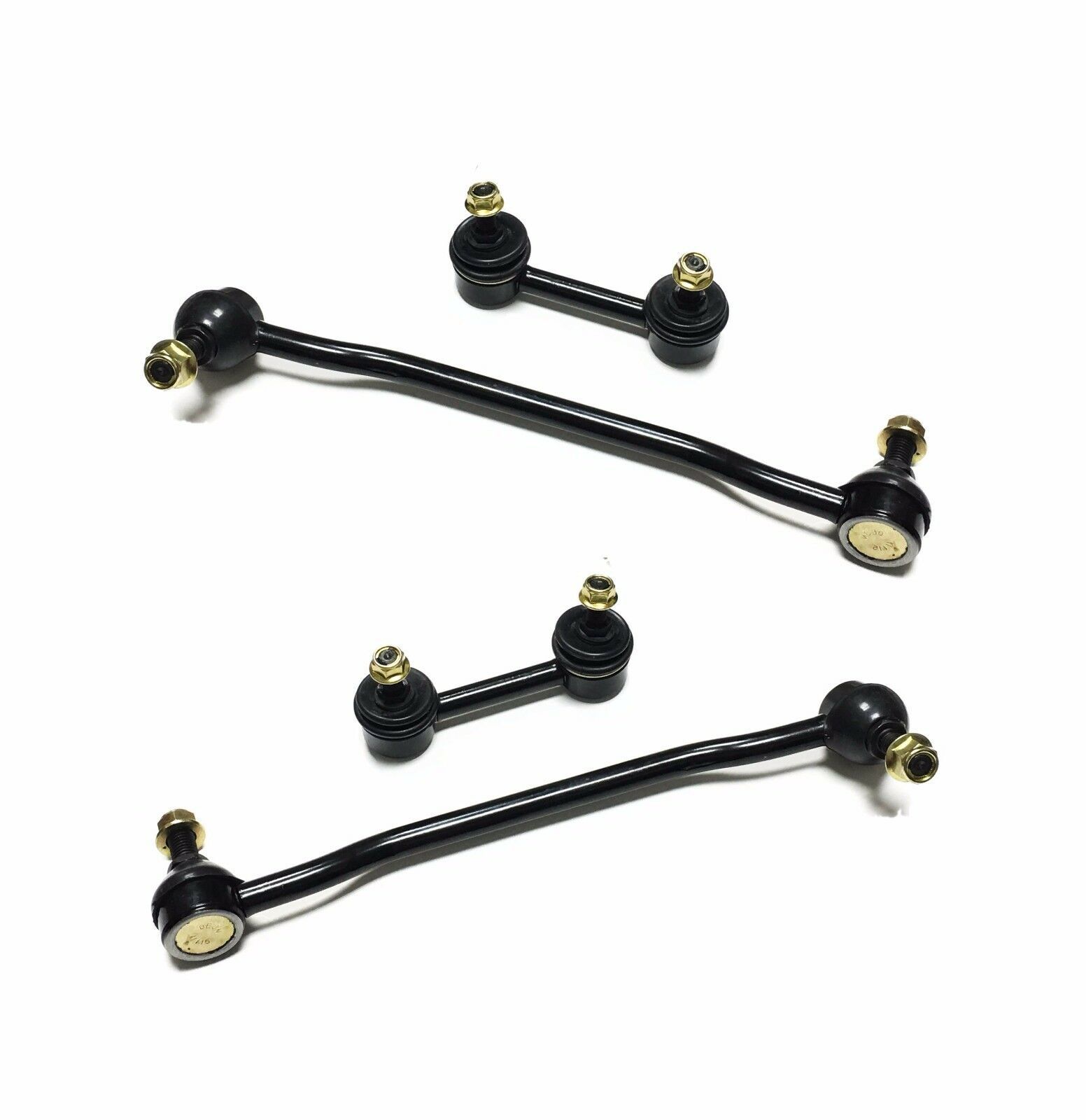 Set of (2) Front Sway Bars and (2) Rear Sway Bar Links for Nissan