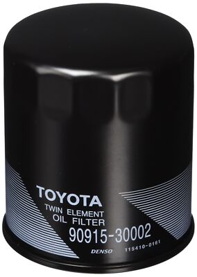 Toyota Genuine Parts Oil Filter SUB-ASSY Part Number 90915-30002