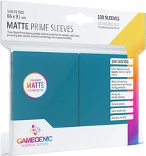 Matte Prime Card Sleeves: Blue Standard GameGenic NEW