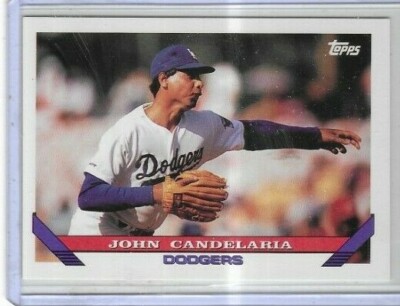 1993 Topps #682 John Candelaria Los Angeles Dodgers
