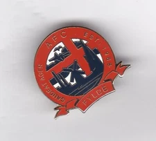 Fylde AFC - lapel badge brooch fitting