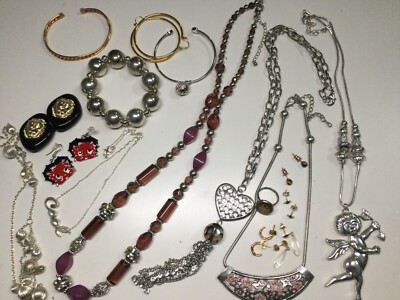 Schmuck Konvolut  Schmuckkonvolut Silber Modeschmuck 2