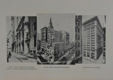 Antique New York City 1904 Art Print Broadway and Madison Street  Wall Art