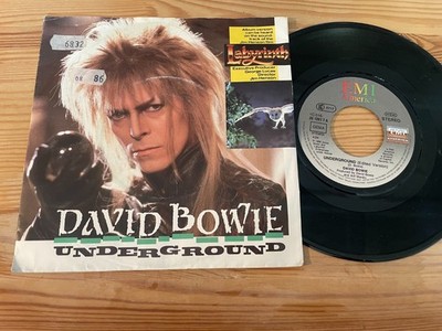 7'' OST David Bowie - Labyrinth : Underground (2 Song) EMI ELECTROLA StoC