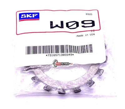 SKF W09 Lock Washer for Shaft Lock Nuts 1.792'' ID
