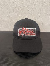 World Industries Hat Mens Snapback Black Devilman Trucker Skater Street Y2K 90s