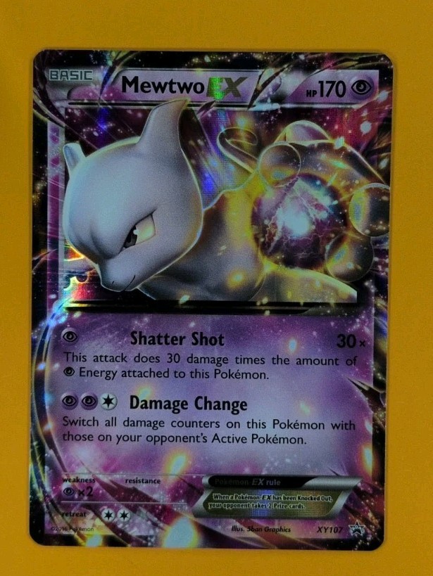 MEWTWO EX XY107 HOLO PROMO XY PROMO POKEMON