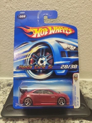 Hot Wheels First Edition 2006 Honda Civic SI Red 28/38 - Image 1 of 4