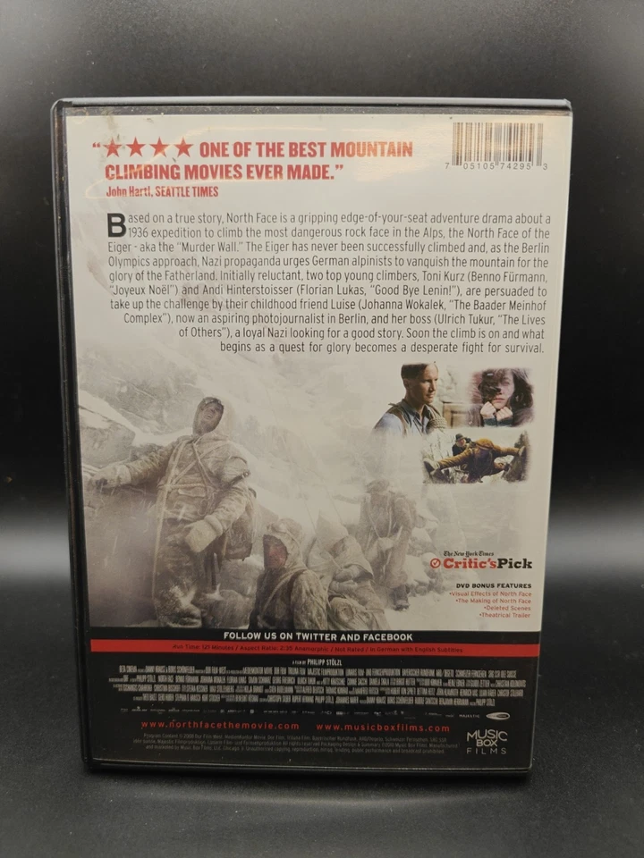 North Face DVD Widescreen 2008 (Florian Lukas, Benno Fürmann, Ulrich Tukur) - Image 2 of 3