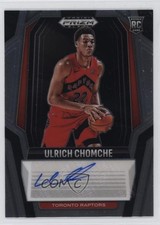 2024-25 Panini Prizm Black Rookie Signatures Ulrich Chomche #RS-ULR Auto 1m0c