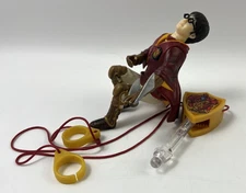 Chamber of Secrets Quidditch Seeker HARRY POTTER Figure Mattel '02 Missing Broom