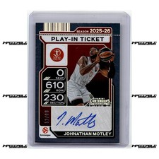 2025-26 Panini Contenders EuroLeague - #VST-MOT Johnathan Motley Auto /99