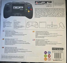 New in Box~ RetroDuo Portable V2.0 Handheld System, SNES & NES CART. HDTV Compat