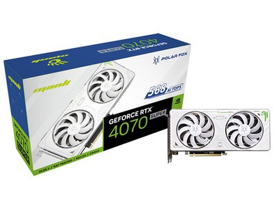 Manli GeForce RTX 4070 Super Polar Fox 12GB GDDR6X  Graphics card