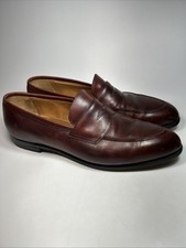 Edward Green Paul Stuart UK 10.5 US 11.5 D 184 Burgundy Brown Piccadilly Loafers