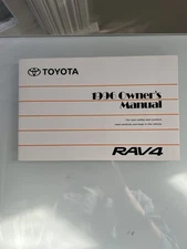 1996 Toyota Rav4 Owners Manual User Guide Reference Operator Book