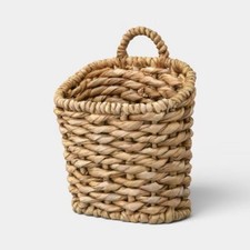 Natural Woven Hanging Basket