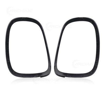 Pair Black Tail Lights Ring Bezel Trim For Mini Cooper F55 F56 F57 2014-2024