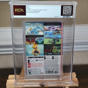 Zelda Tears of the Kingdom Nintendo Switch PSA 10 A++ 1st Print CGC VGA WATA