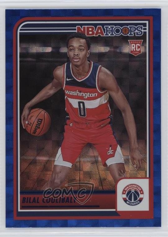 2023-24 Panini NBA Hoops Rookies Hyper Blue Bilal Coulibaly #276 Rookie RC 1pe0