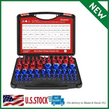 64Pcs Thread Checker, Nut and Bolt Thread Checker, 36 Inch 28 Metric Box Set...
