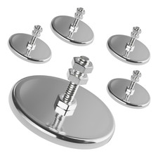 Ceramic round Base Magnet with Bolt and Nuts Pack - Heavy-Duty Strong Magnets -