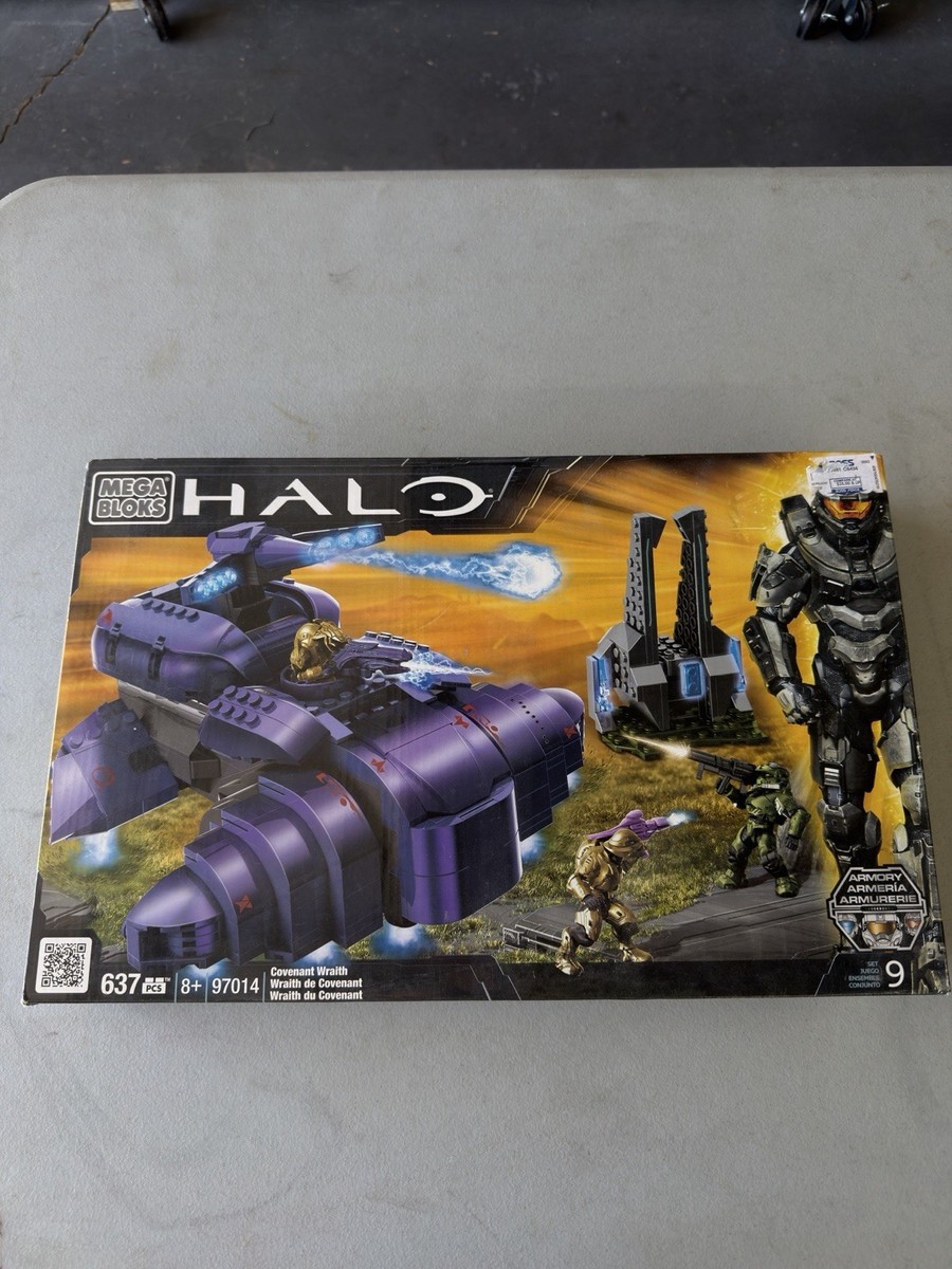 Mega Bloks Halo Covenant Wraith Building Set 637 Pieces 97014 | eBay