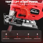 Cordless Jig Saw for Milwaukee M18 Battery, 7 Speed Variable ​​Up to 2900RPM — photo 4