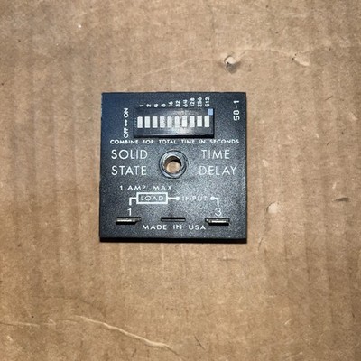SSAC 100-240VAC/DC SOLID STATE TIMER TDU3001A