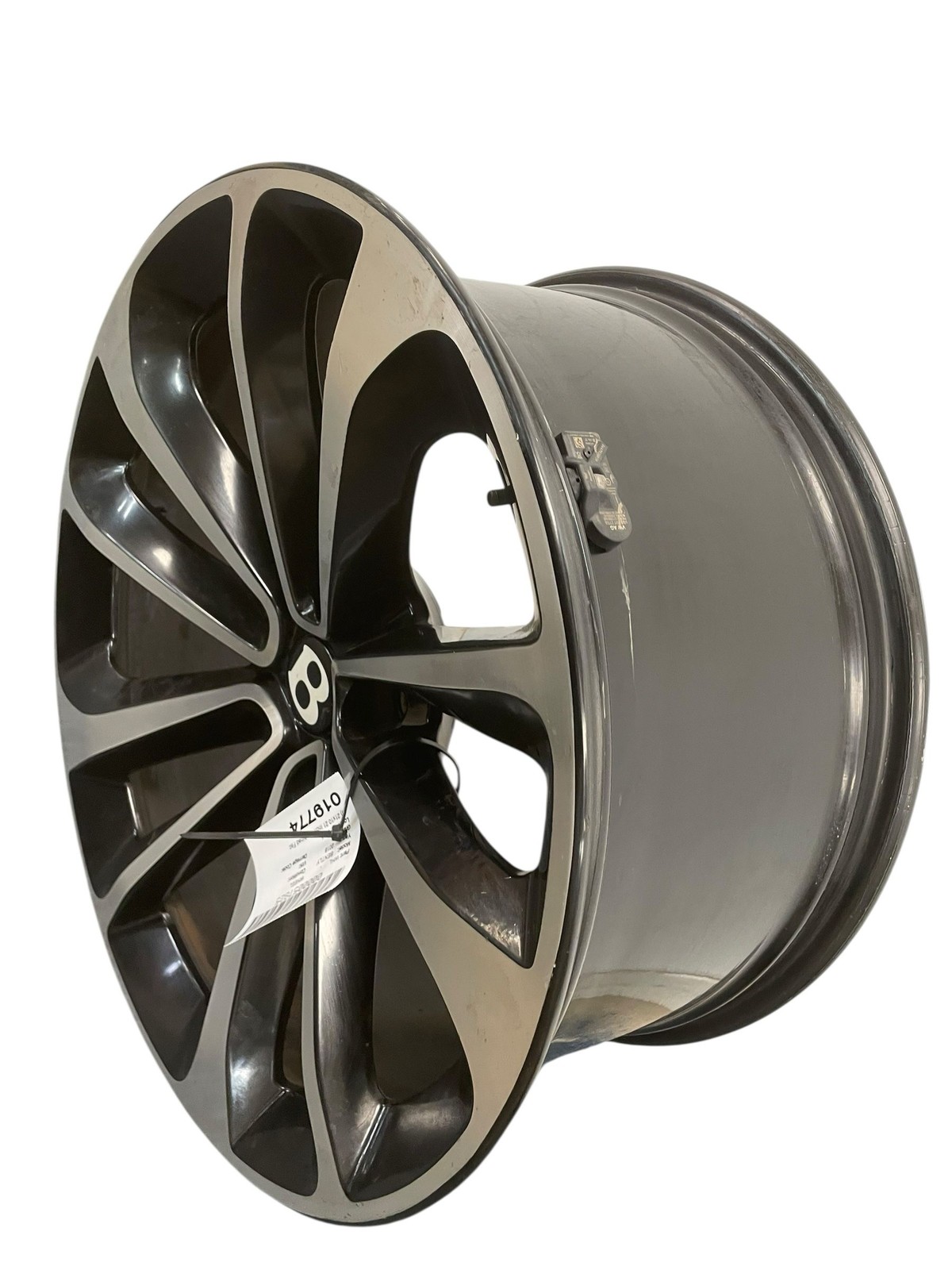 2015-2020 BENTLEY BENTAYGA OEM (B) 21x10 21 Inch Machined Face Black Wheel Rim