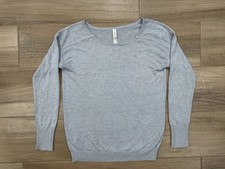 Lululemon Women's Full Extension Sweater Size 2 Blue/Gray Starlight Knit Soft
