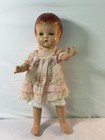 Vintage Effanbee Patsy Joan 16" Composition Doll Sleep Eyes Floral Dress USA — photo 1