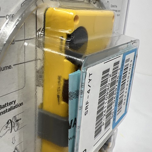 Sony Sports FM Walkman SRF-4 con Auriculares Amarillo Sellado de Fábrica RARO De Colección - Imagen 22 de 24