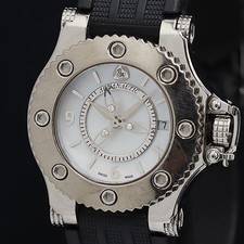 Aquanautic First Cuda FC01464 QZ with shell dial Woman's Watch With Box.