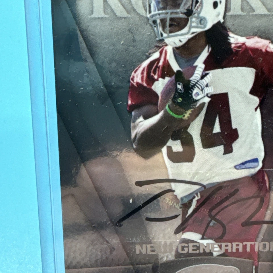 2008 Leaf Certified Materials #197 Tim Hightower Auto /499 RC - Image 3 of 4