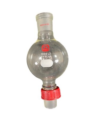ALDRICH PYREX Glass 1000mL Rodaviss 45/50 Chromatography Column Reservoir