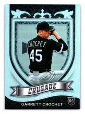 Garrett Crochet 2021 Panini Chronicles Crusade Holo #1 Chicago White Sox