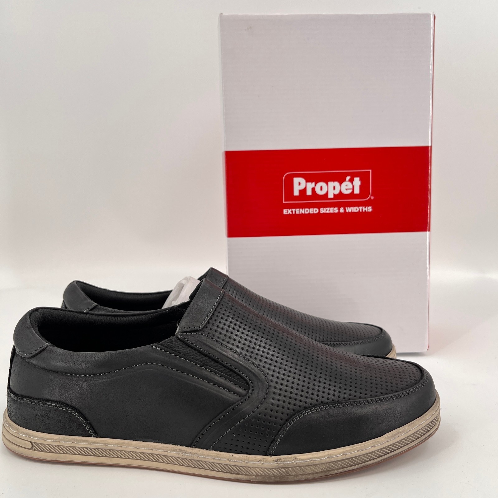 Size 10 5e Black Leather Wide Width Comfort