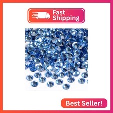 1440PCS Art Nail Rhinestones Non Hotfix Glue Fix Round Crystals Glass Flatback f