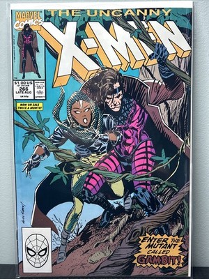 The Uncanny X-Men - Chris Claremont - 1st Full Appearance of Gambit - 1990  