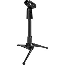 JS-MMS1 JamStands Mini Desktop Tripod Mic Stand w/ Mic Clip