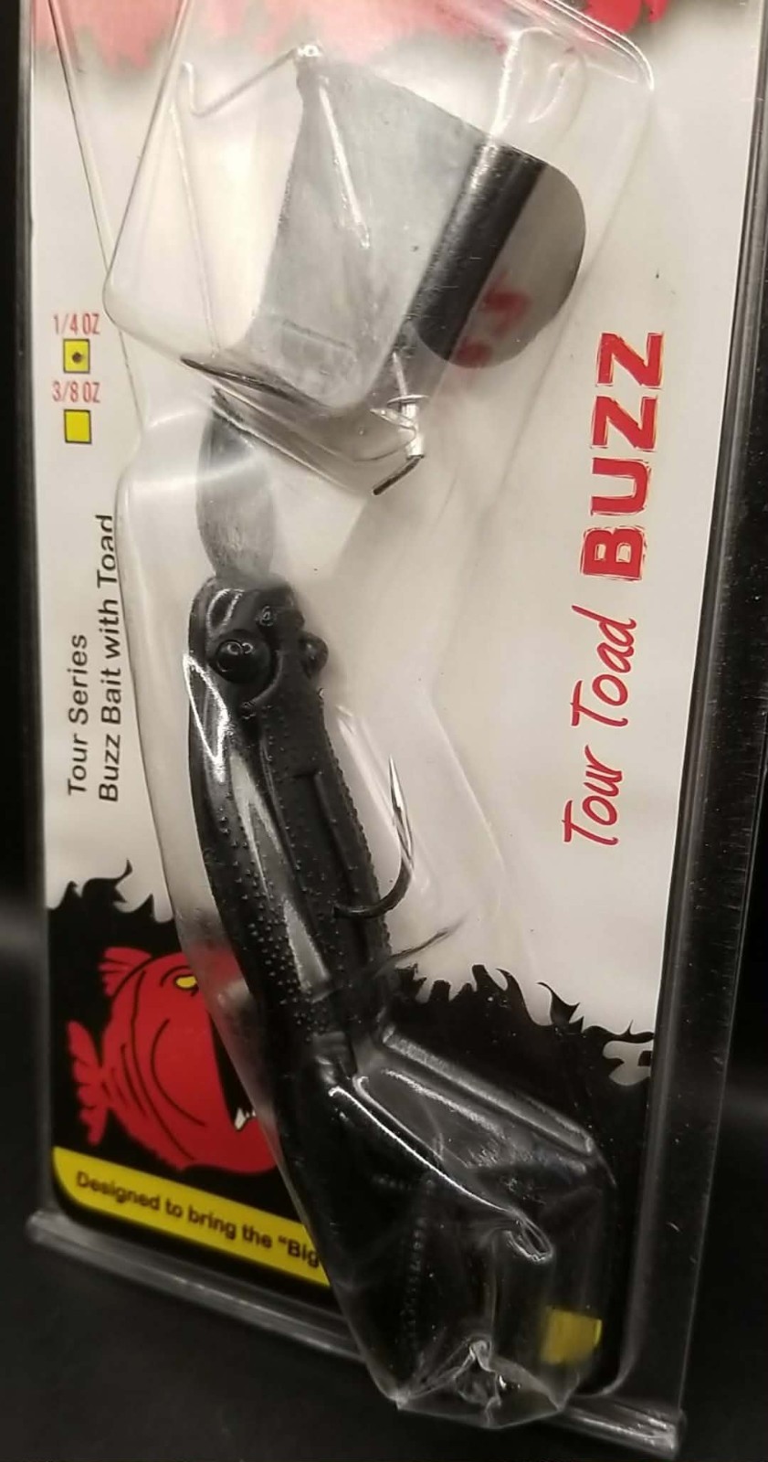 Big Bite Baits ~ Tour Toad Buzzbait ~ Skirtless 1/4 oz. Surface Buzzing Lure - Image 5