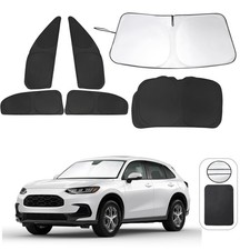 6PCS YYCKE Window Shades for HR-V 2023-2025 for Honda Accessories Side Full W...