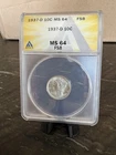 1937-D 10C Mercury Dime ANACS MS64 FSB