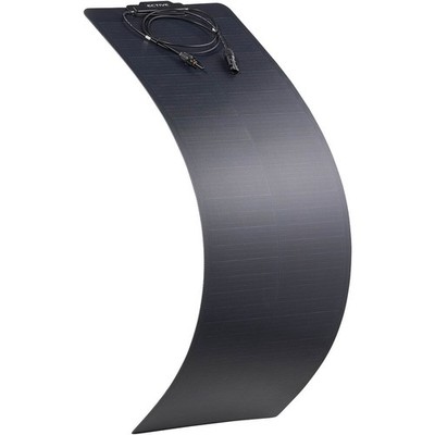 ECTIVE Schindel Solarmodul Flexibel 12V 60W flexibles Solarpanel Schindeltechnik