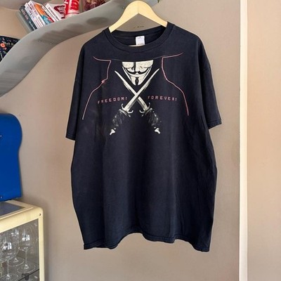 Vintage V For Vendetta Movie Promo Shirt Size 2XL