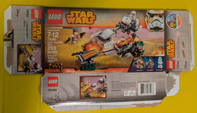 Lego Star Wars Ezra's Speeder Bike 75090   ***BOX ONLY***