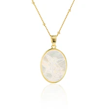 SANDOO Catholic Necklace for Women Archangel Michael