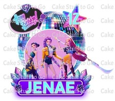 Custom KPop Demon Hunter Edible Cake Topper Decoration